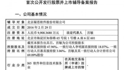 创业板撤单10个月后，凝思软件拟再冲刺IPO、华泰联合证券辅导