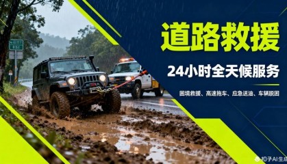 岳阳平江汽车救援搭电_电瓶没电救援_道路拖车电话