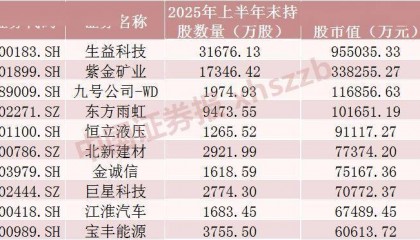 QFII重仓股曝光！买了这些股票 持仓电子行业市值最高
