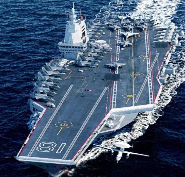 福建舰穿越台海！日本坐不住了：机舰全程紧盯，亮出电磁轨道炮