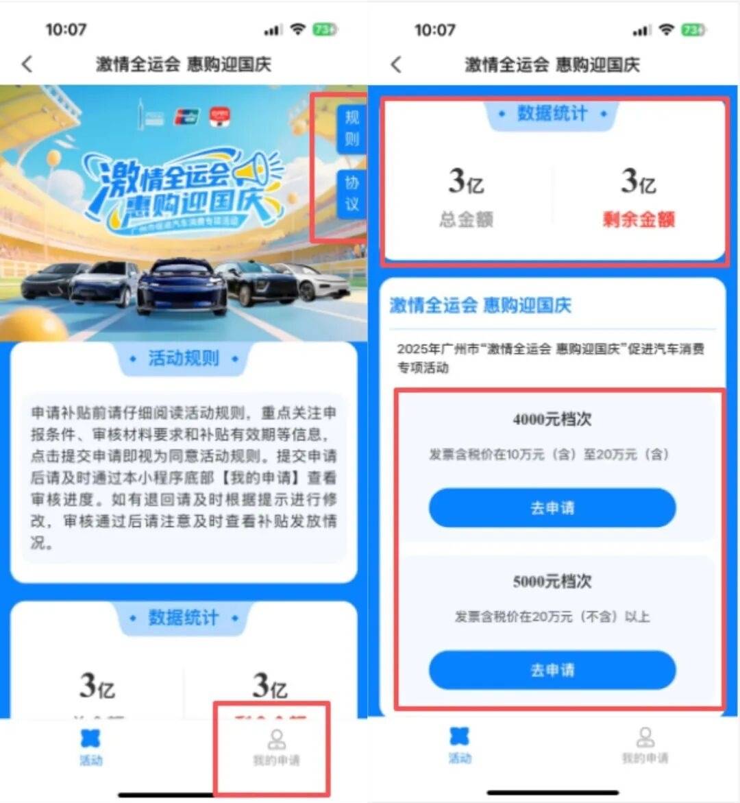 总额3亿元!广州市促进汽车消费专项活动9月15日上线