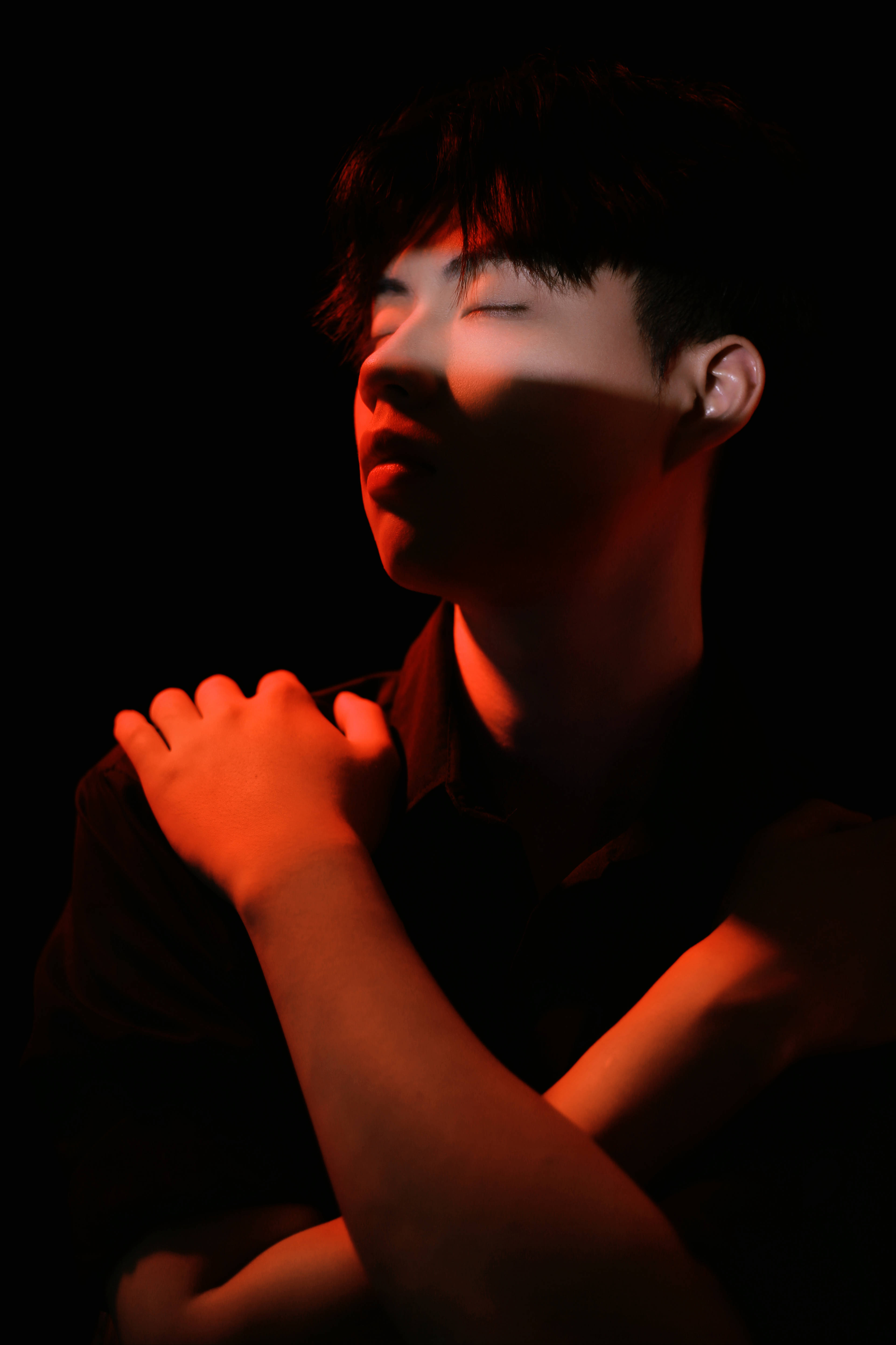 签约模特:朱展鹏 神秘的魅力