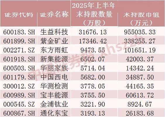 QFII重仓股曝光!买了这些股票 持仓电子行业市值最高