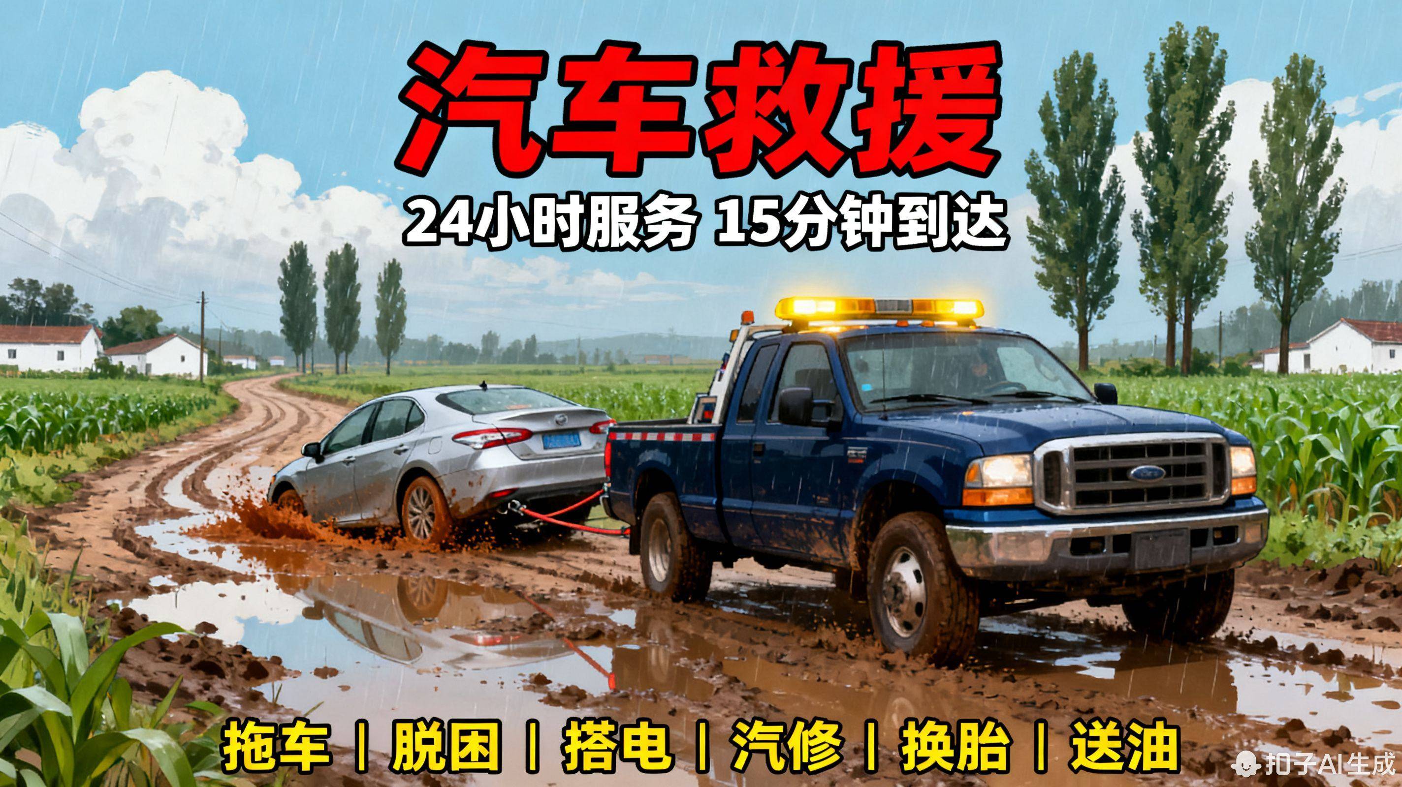 岳阳郊区汽车附近救援_道路救援电话_24小时维修