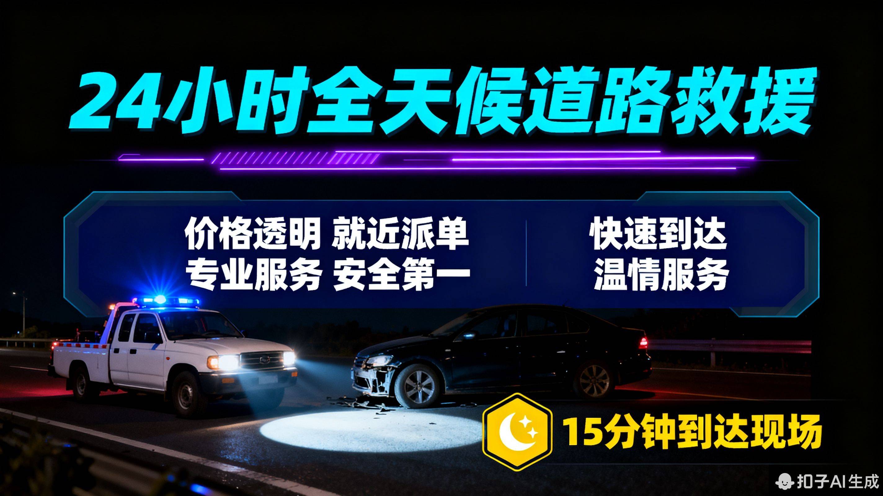 岳阳南区车辆没电启动_拖车救援_24小时道路救援电话