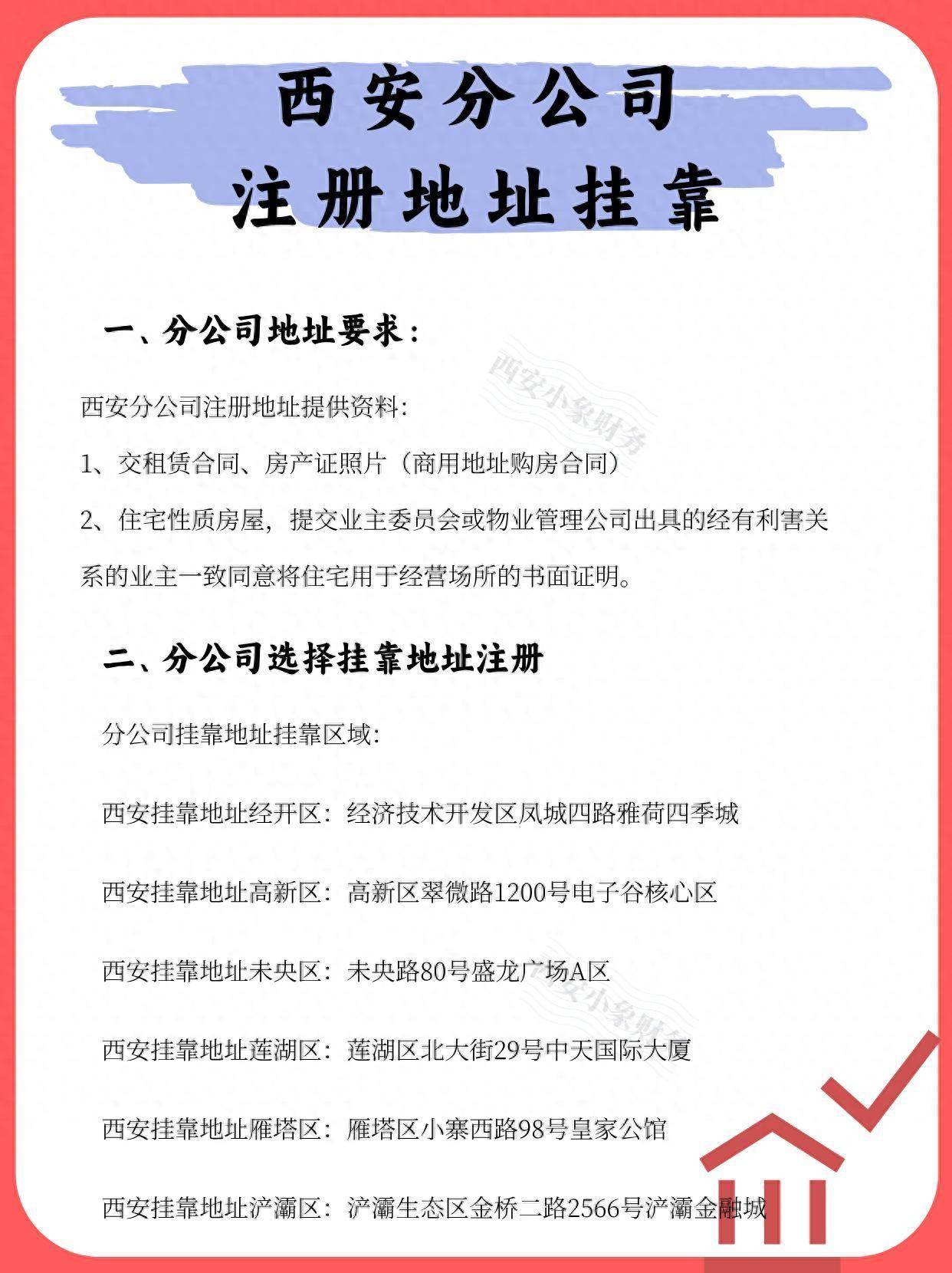 西安分公司注册地址挂靠