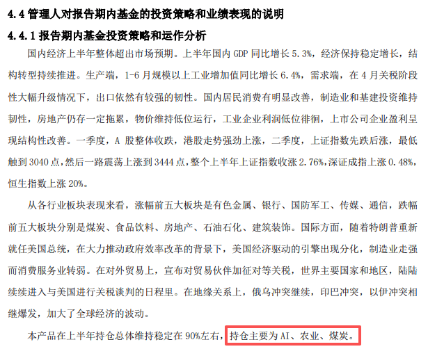 那个押中AI的基金经理,买煤炭了