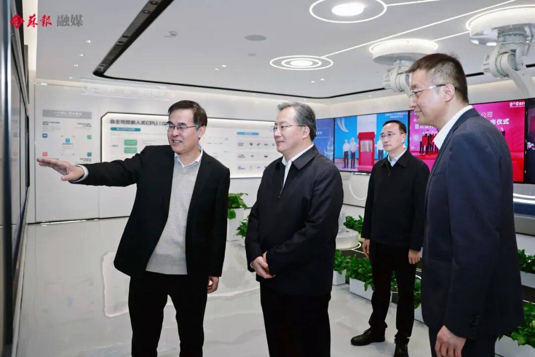 范波在苏州高新区调研战略性新兴产业发展工作